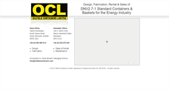 Desktop Screenshot of oilfieldcontainers.com